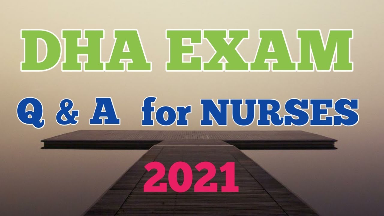 DHA Nursing exam questions| prometric exam questions|2021 dha questions| nursing question bank