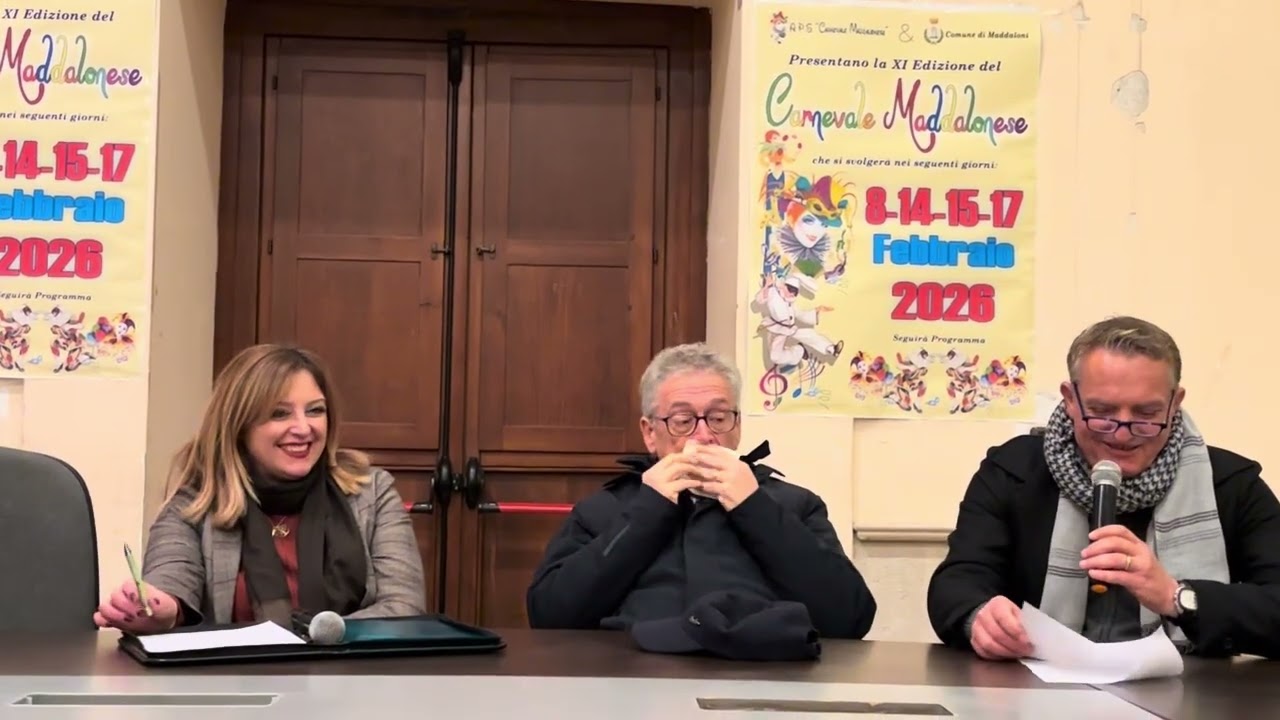 Carnevale Maddalonese XI edizione. La presentazione del programma