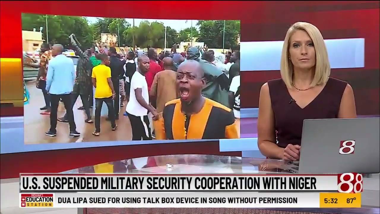 U.S. suspended military security cooperation in Niger