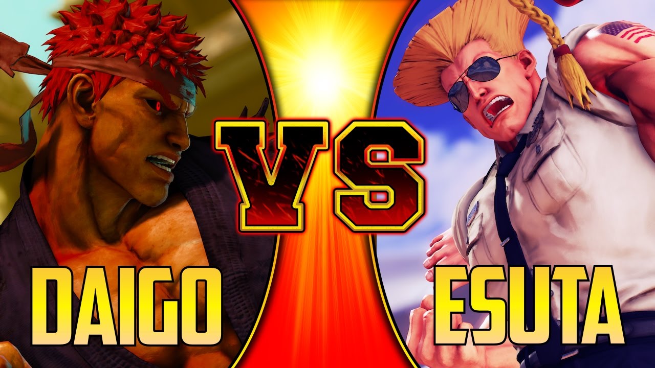 SFV ▰ Daigo Umehara Vs Japans Best Guile Esuta【3x FT2 Sets】Street Fighter V / 5
