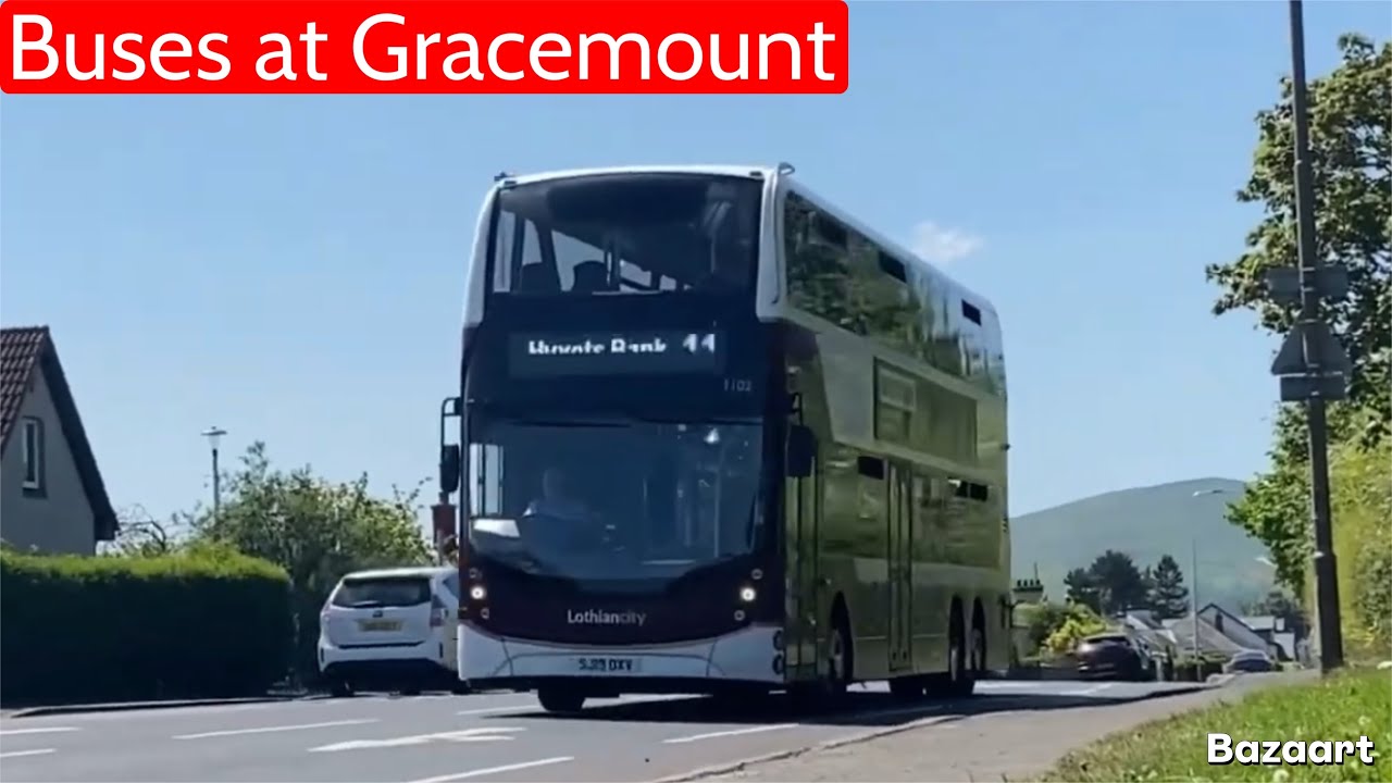 Buses At Gracemount, Edinburgh - Bus Vlog 30/5/23