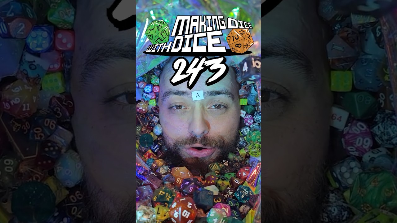 Making Dice With Dice Ep. 243 - Chemical Worker #rollfordice #dicegoblin #dnd #dice #ttrpg #fyp