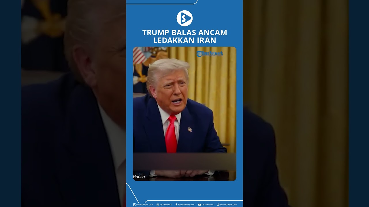 Trump Balas Ancam Ledakkan Iran