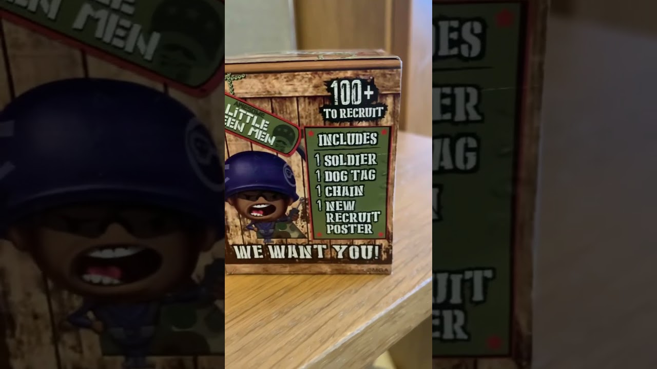 Awesome Little Green Men!!..#shorts #collectibles #blindbox #surprisetoys #army