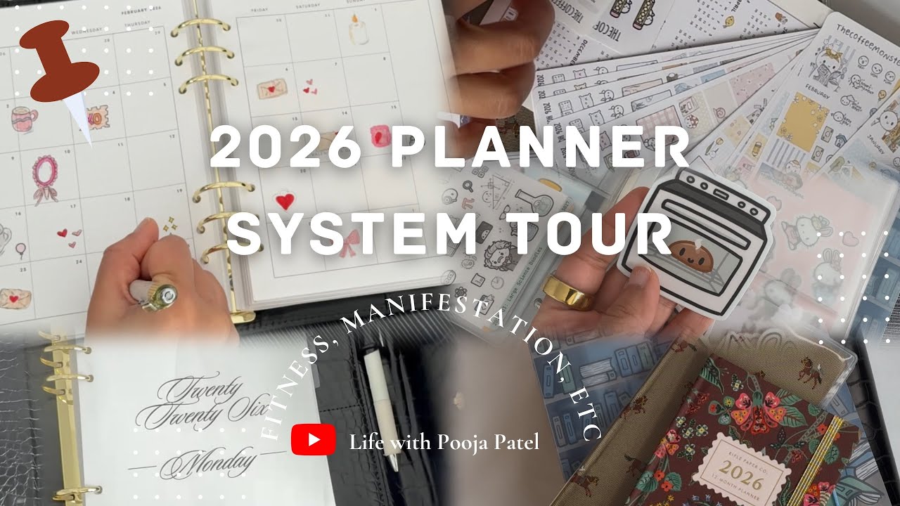 2026 Planner System Tour 🤍 | Fitness, Hobonichi Weeks & STIL Classics