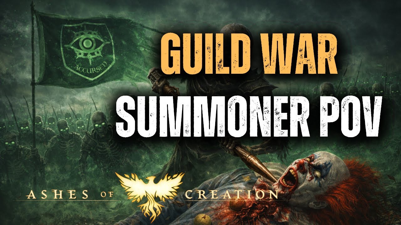 Accursed Defeats Ethereal | Guild War PvP | Summoner POV | Ashes of Creation
