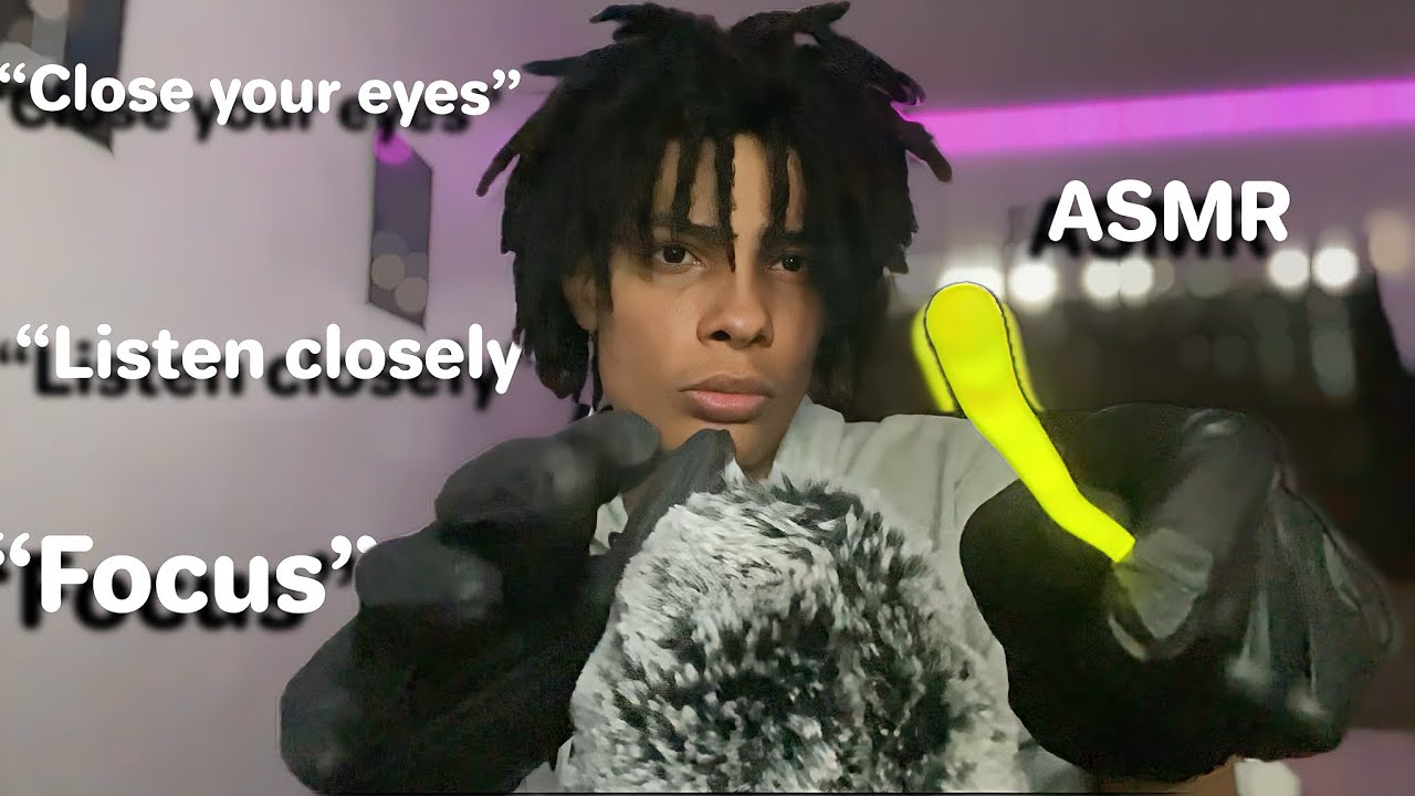 ASMR Follow My Instructions to Sleep ~ whispers, light directions, guessing games and more