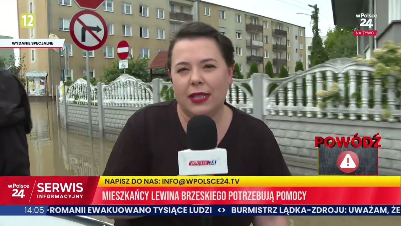 Ż. Skowrońska wPolsce24: Mieszkańcy  Lewina Brzeskiego potrzebują pilnej pomocy