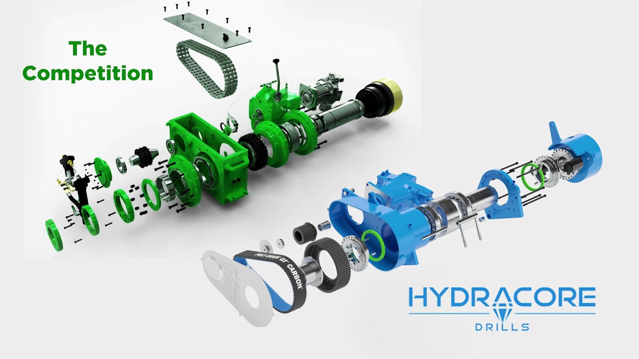 Upgrade your Diamond Core Drill with a Hydracore Drill Head