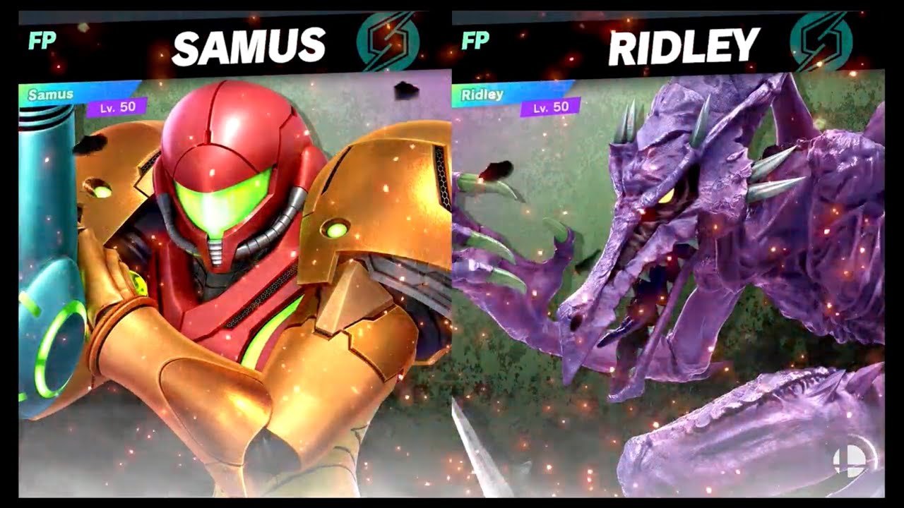 Super Smash Bros Ultimate Amiibo Fights  – Request #19373 Samus vs Ridley