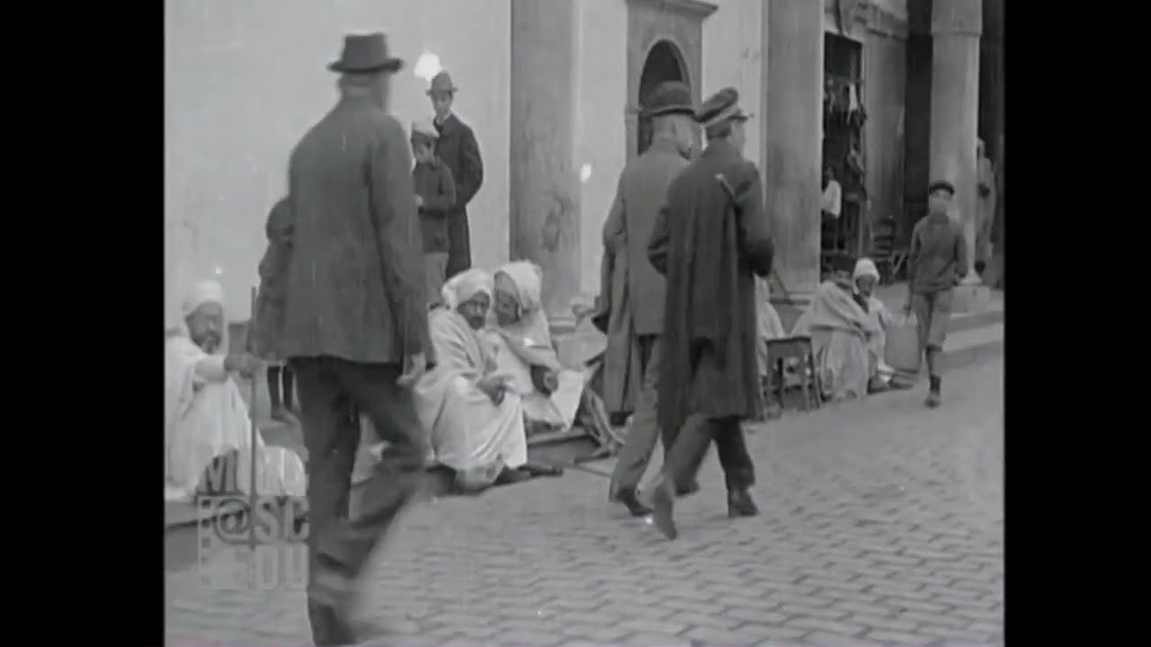 مشاهد فيديو نادرة جدا من الجزائر العاصمة عام 1919 (بعد الحرب العالمية الأولى)