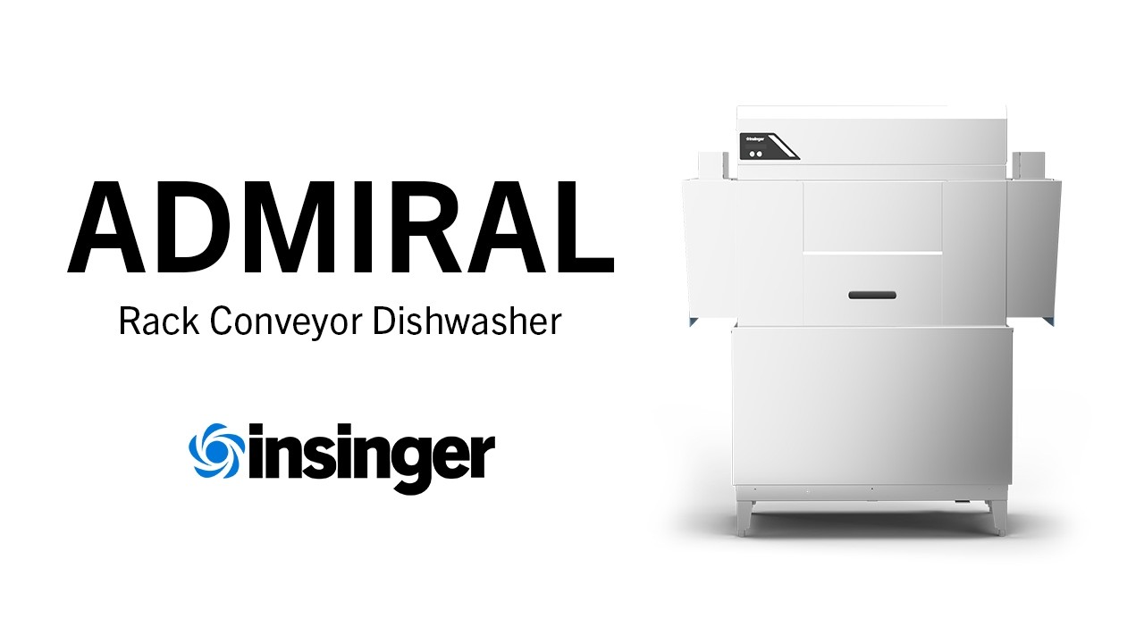 Admiral | Industry-Leading Rack Conveyor Dishwasher
