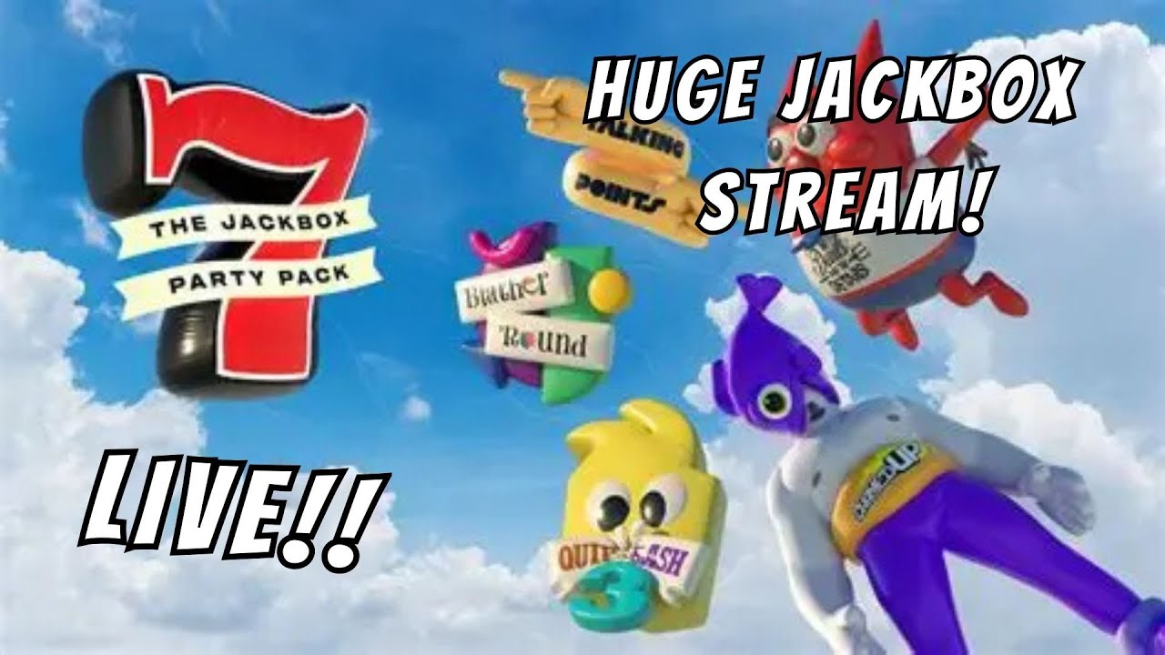 LIVE!! | HUGE Jackbox stream with the entrie crew!! | Audience VOTES