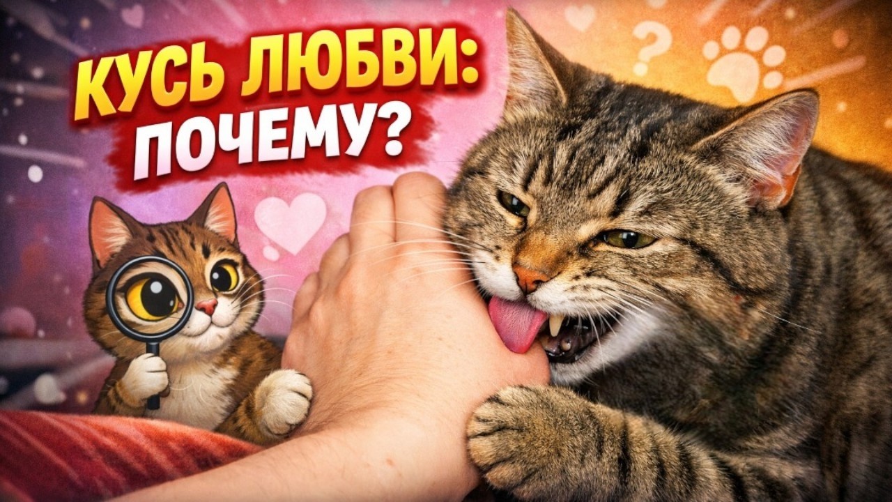 Почему коты нас кусают, когда лижут? Тайный язык кошек