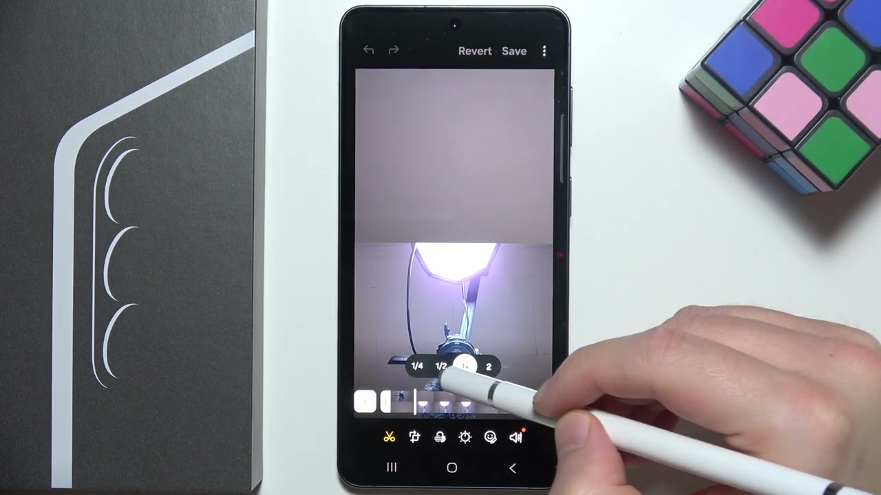 SAMSUNG Galaxy S26: Как замедлить видео
