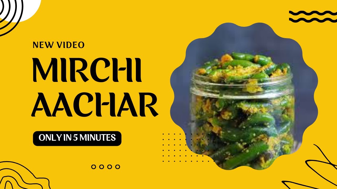 Instant Mirch Achar Recipe | 5-Minute Green Chilli Pickle | No Sunlight, No Fermentation