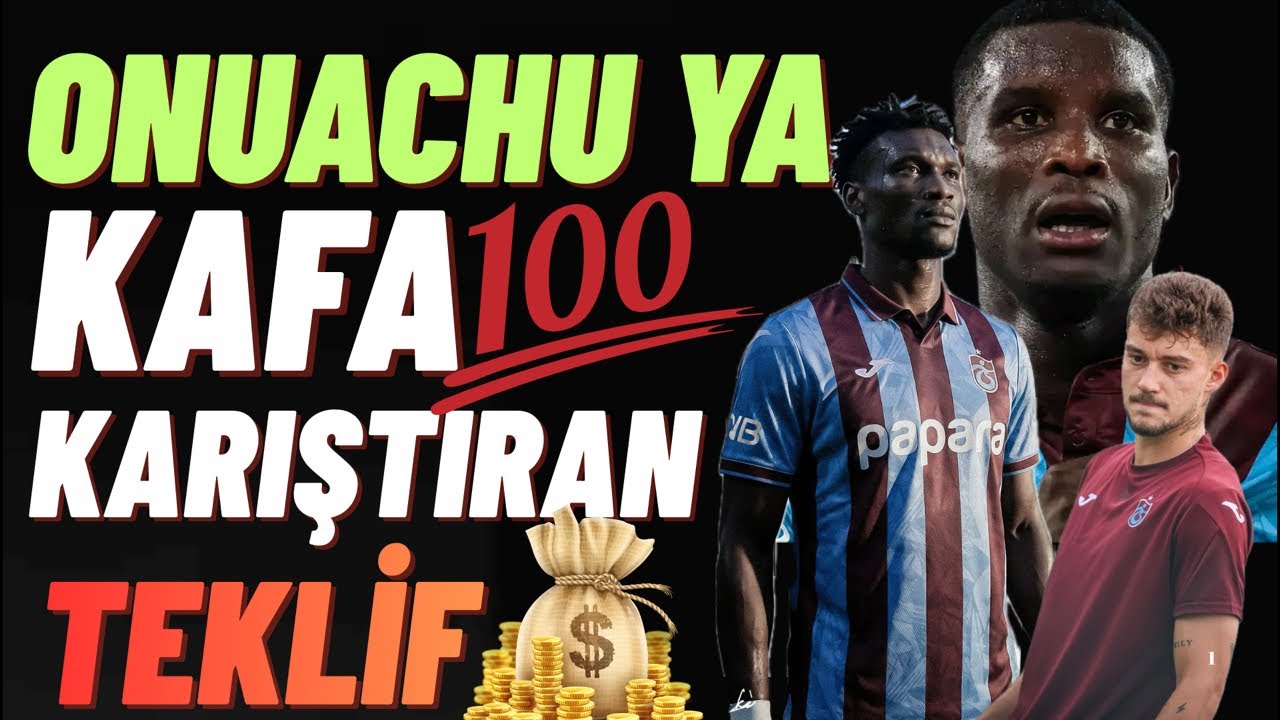 Giray Kaçar kanalı canlı yayında Onuachu ya kafa karıştıran rakamlar! Müthiş iddia #trabzonspor