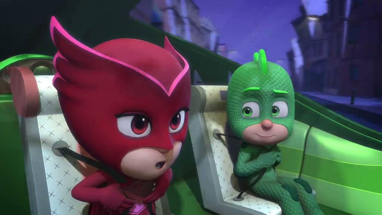 Gekko and the Mighty Moon Problem & More! | PJ Masks Season 1 | DOUBLE EPISODE | Cartoon for kids