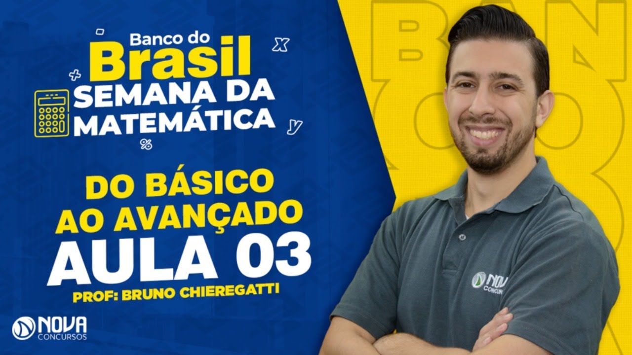 Concurso Banco do Brasil: Mat. Financeira - Taxa de juros, Equivalência e Valores! #aulagrátis03