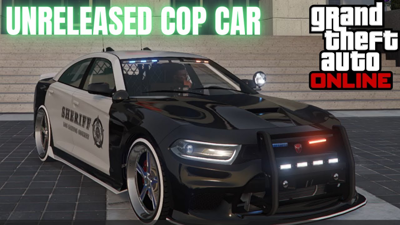 GTA ONLINE - UNRELEASED COP CAR - Buffalo STX Police - Dispatch Mission for Testing.GTA5, GTA 6, PS5