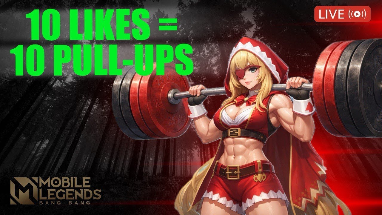 💪🏻💀Лайк = Oдно подтягивание 💪🏻 GLOBAL NOVARIA🔥 - Mobile legends