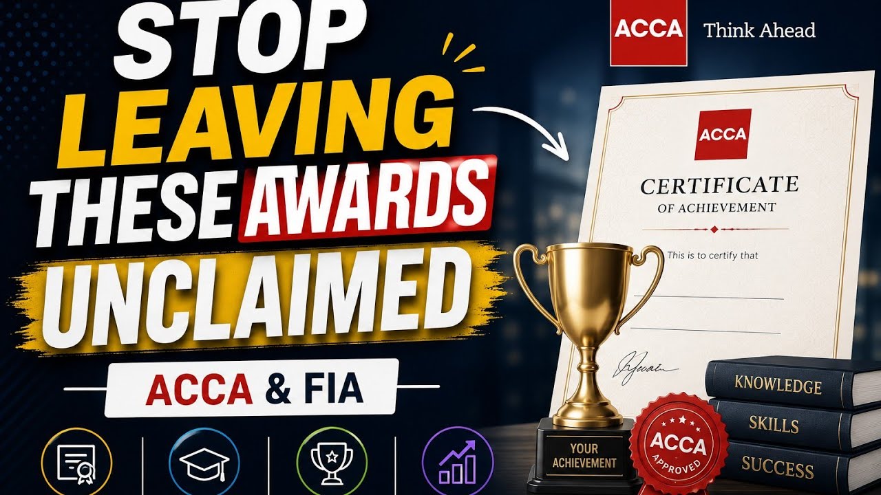 ACCA Certificates Most Students Never Claim | Complete ACCA & FIA Awards Guide
