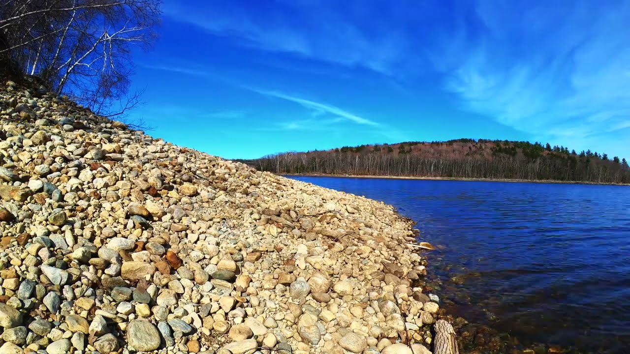 Scenic Drive Through Green Mountain National Forest, Vermont, USA