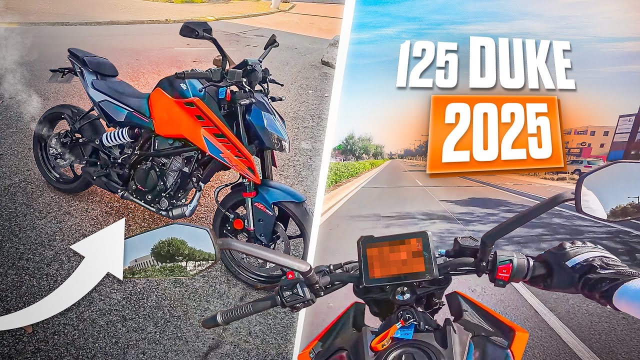 LA KTM DUKE 125 EST DE RETOUR ! 🔥😍