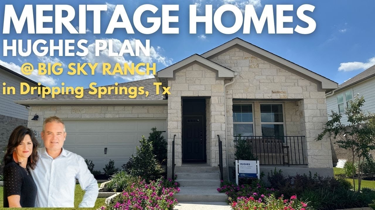 Meritage Homes Hughes Plan Dripping Springs, Tx