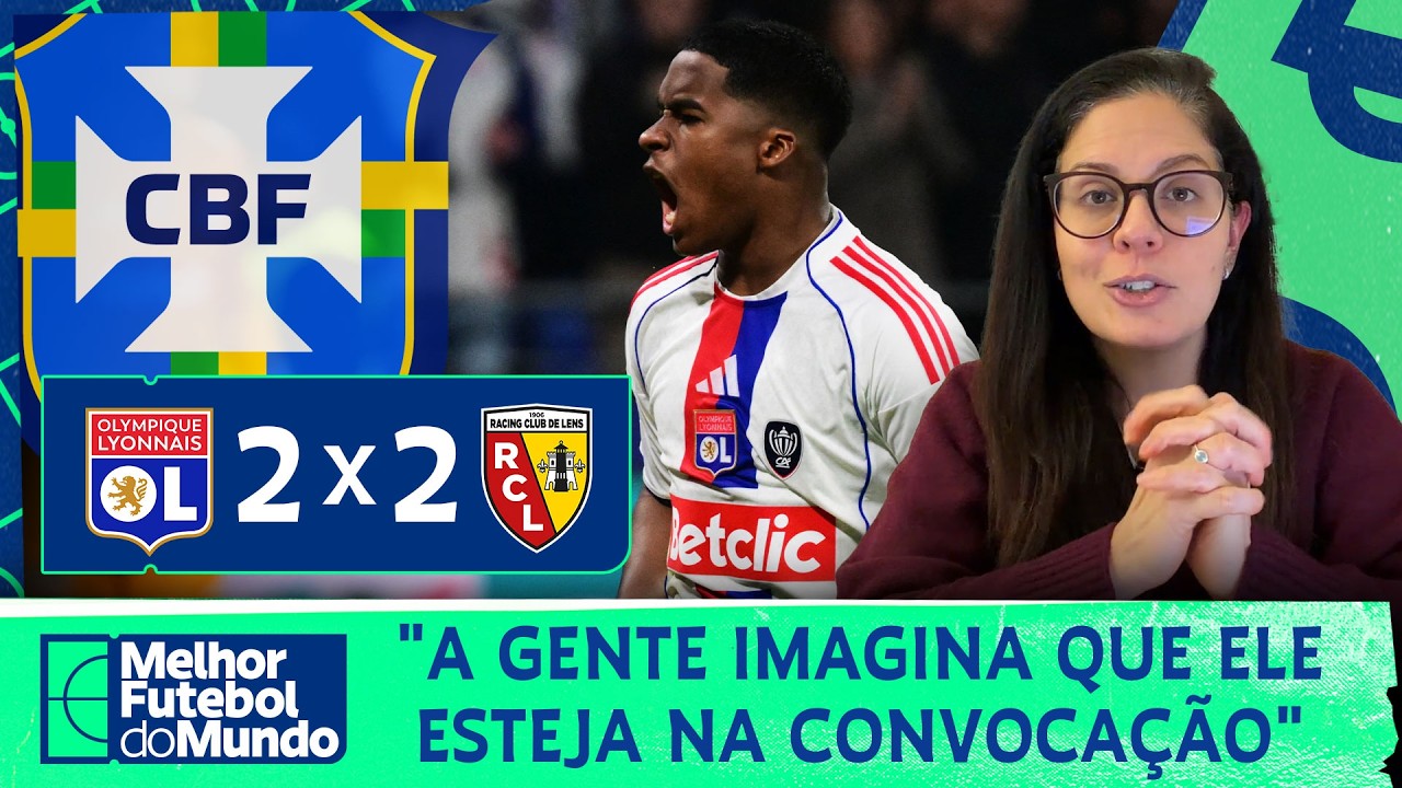 LYON É ELIMINADO COM ENDRICK DE TITULAR E CLARA CRAVA: 