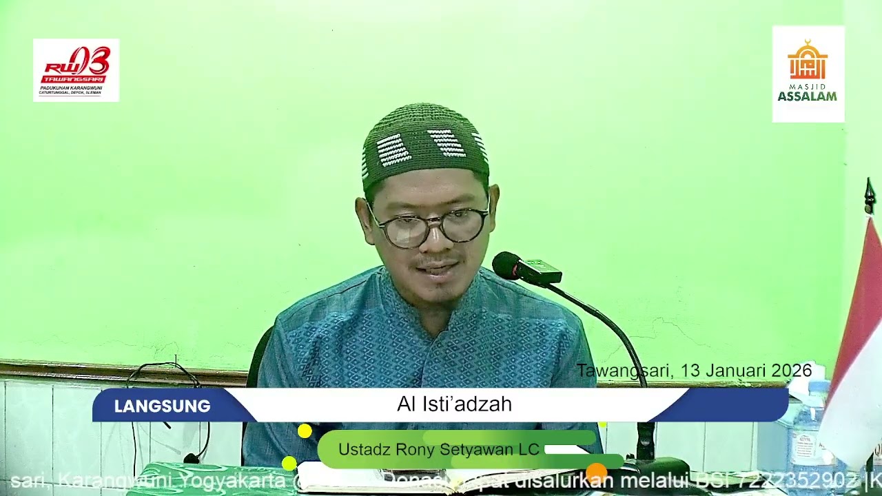 Isti’adzah (Memohon Perlindungan Kepada Allah)