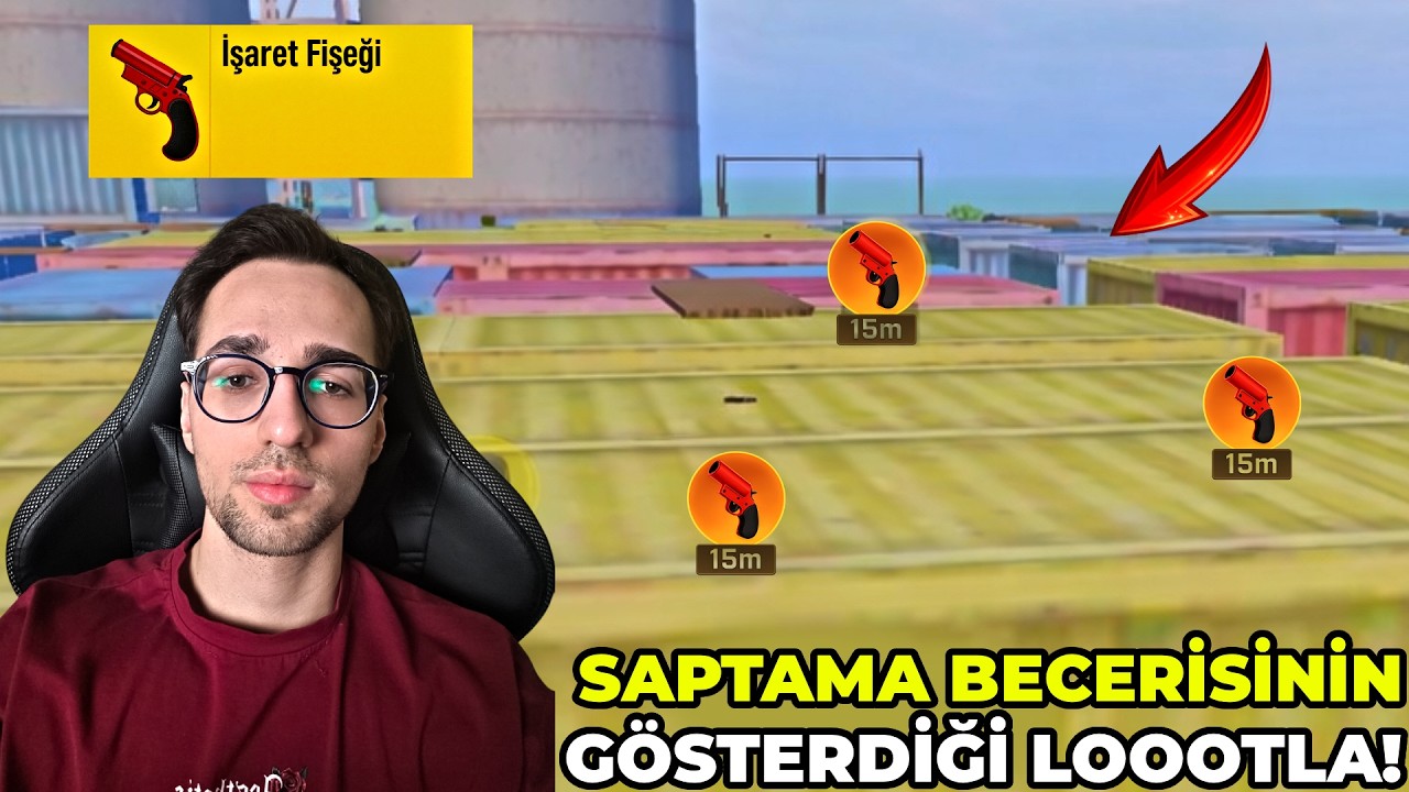 SAPTAMA BECERİSİNİN G&Ouml;STERDİĞİ LOOTLARLA WIN ALMAK! (FİŞEK &Ccedil;IKTI) PUBG MOBILE