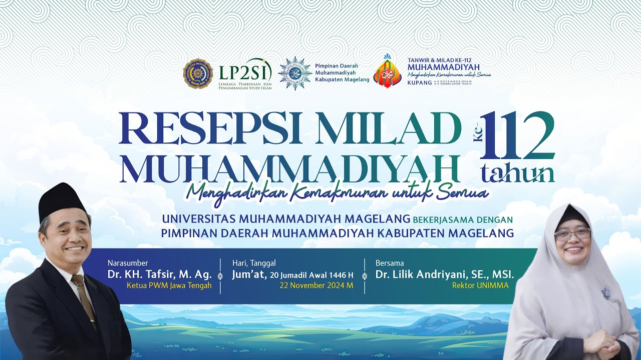 Resepsi Milad 112 Muhammadiyah
