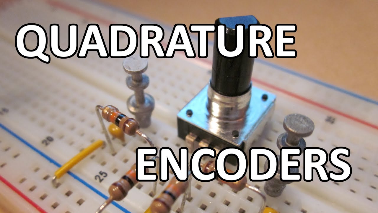 Tinman Electronics 7 - How to interface a quadrature output rotary encoder