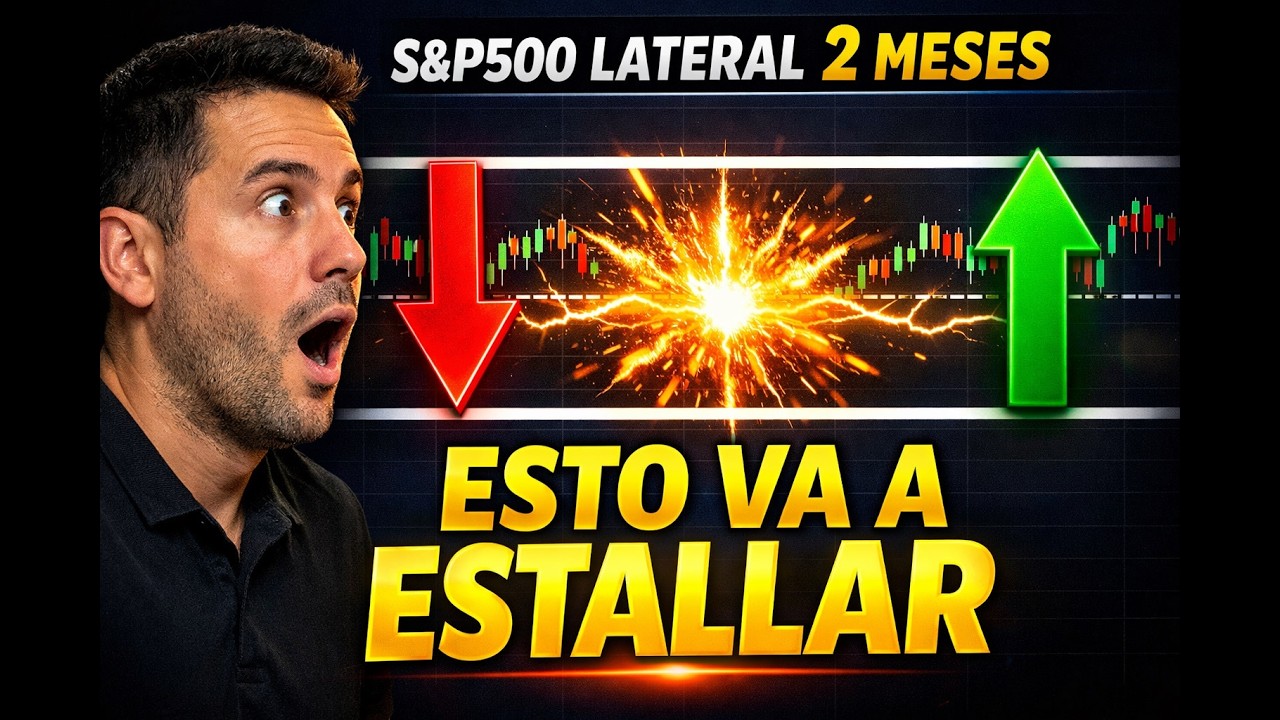 S&P500 lateral 2 meses… ¡Esto puede explotar!