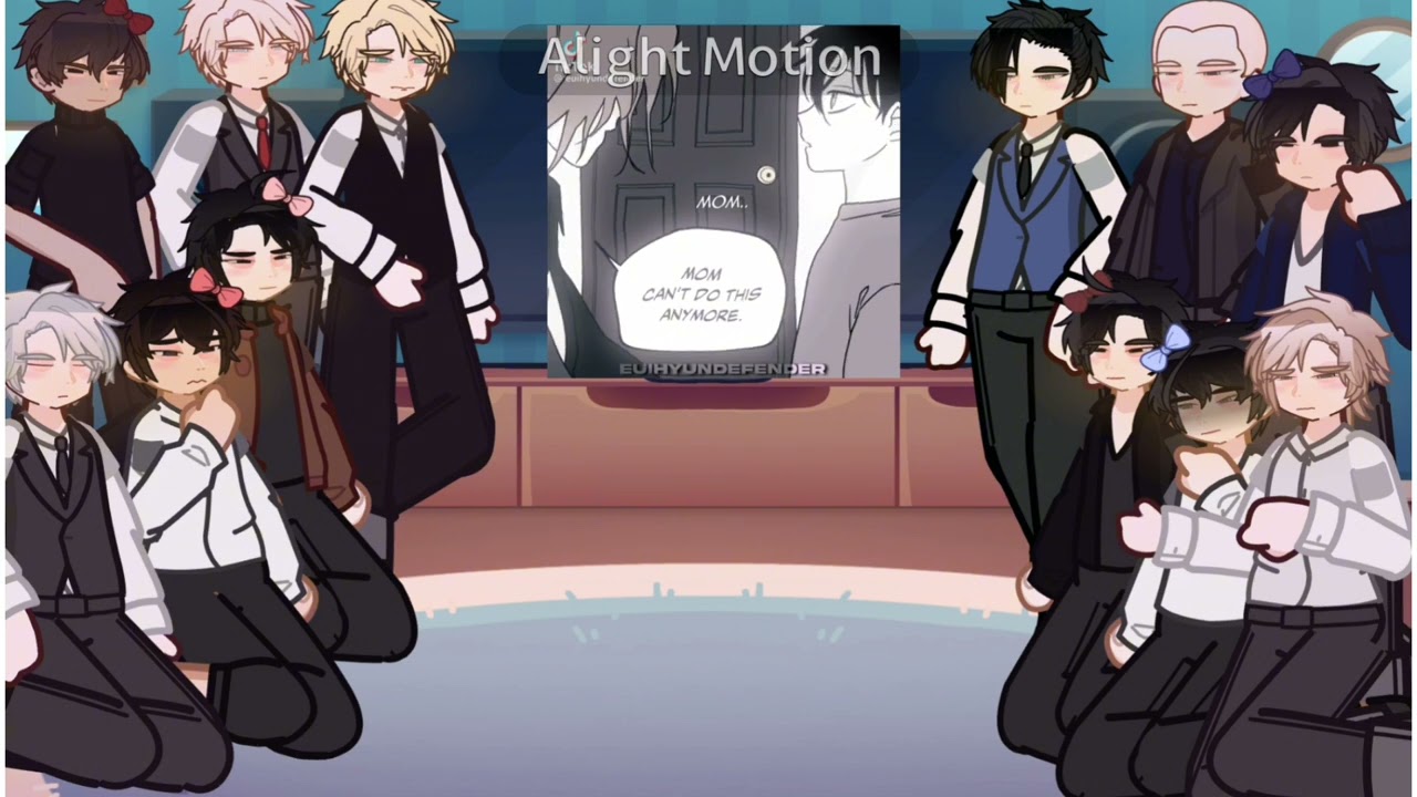 Bl manhwa react to each other night by the sea (W.i.p!) Part2
