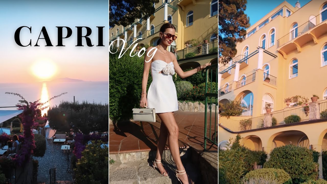 What I Did in Capri: Shopping, Beach Days & Beautiful Views