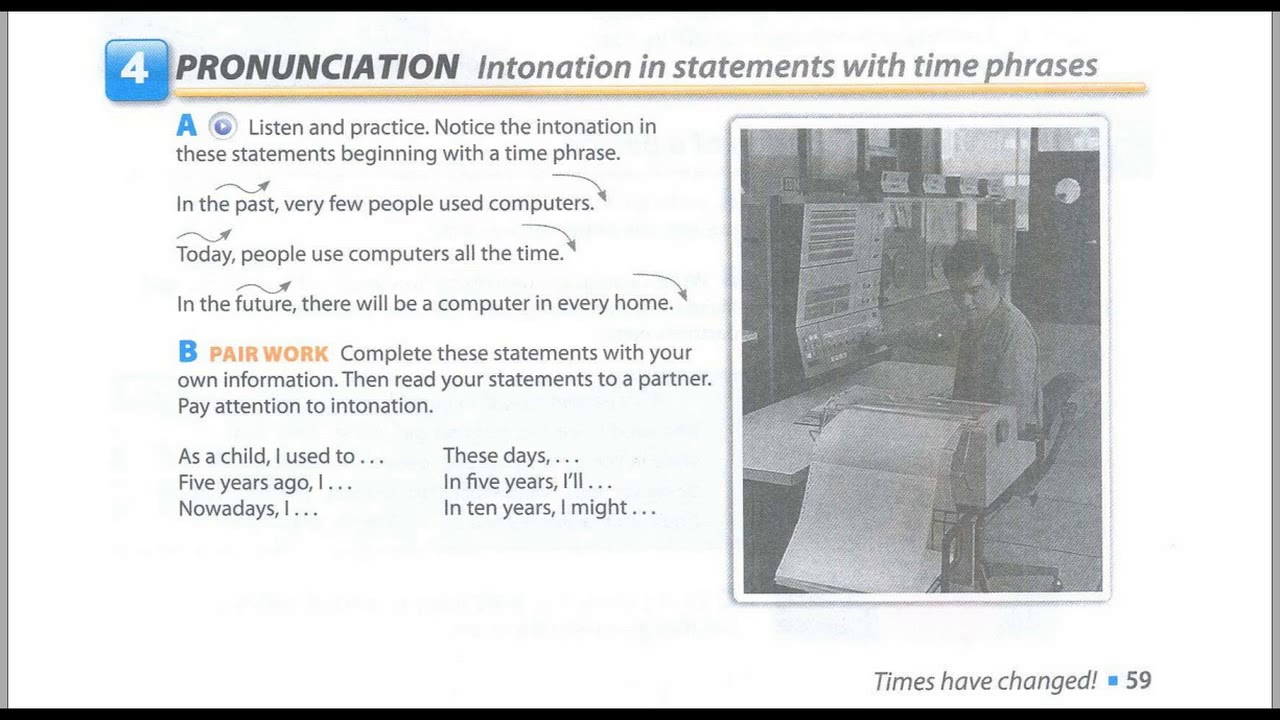 Book 2 interchange 4th edition  Learning English Unit 9   Times Have Changed   Interchange 4 Edition