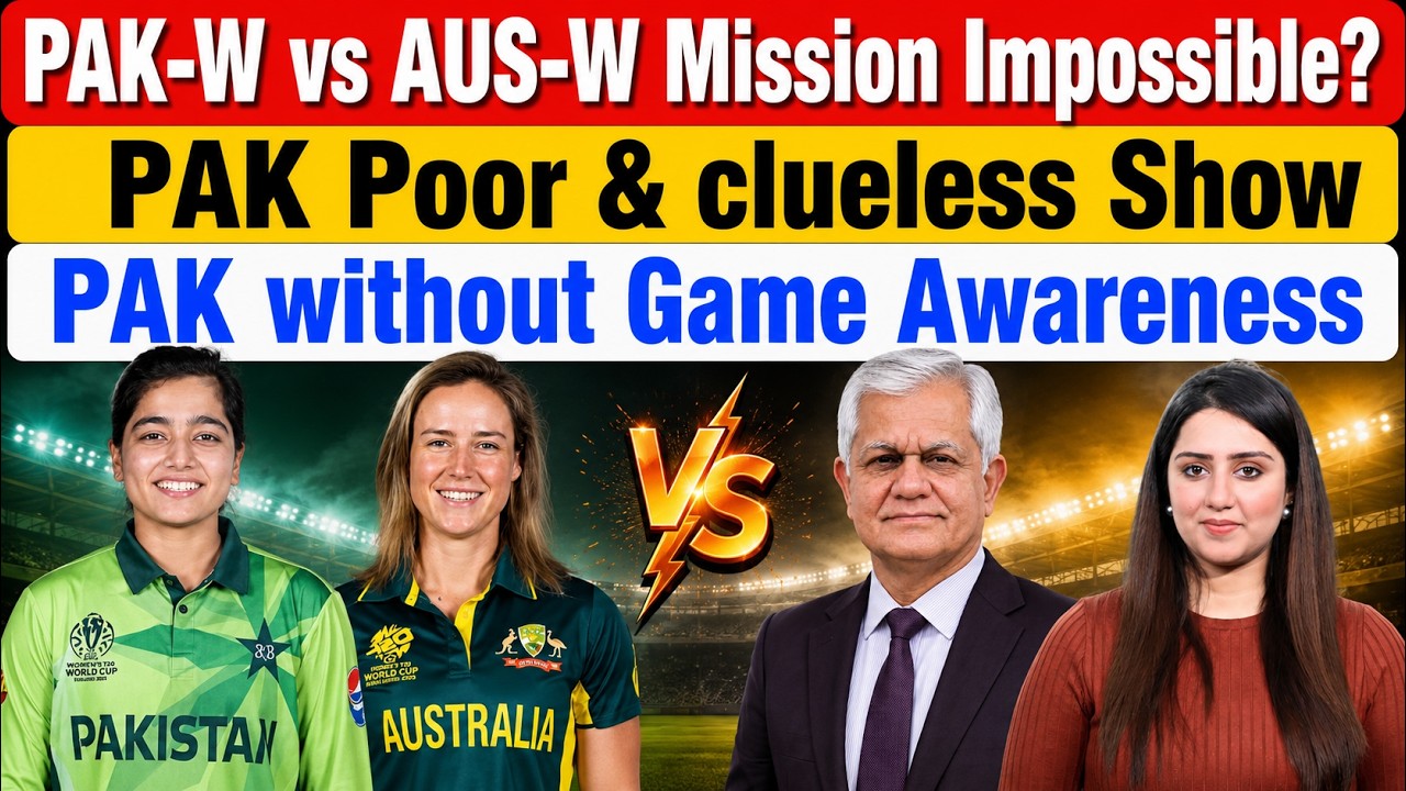 PAK-W vs AUS-W: Mission Impossible? Can Pakistan Shock Mighty Australia in WC Clash?