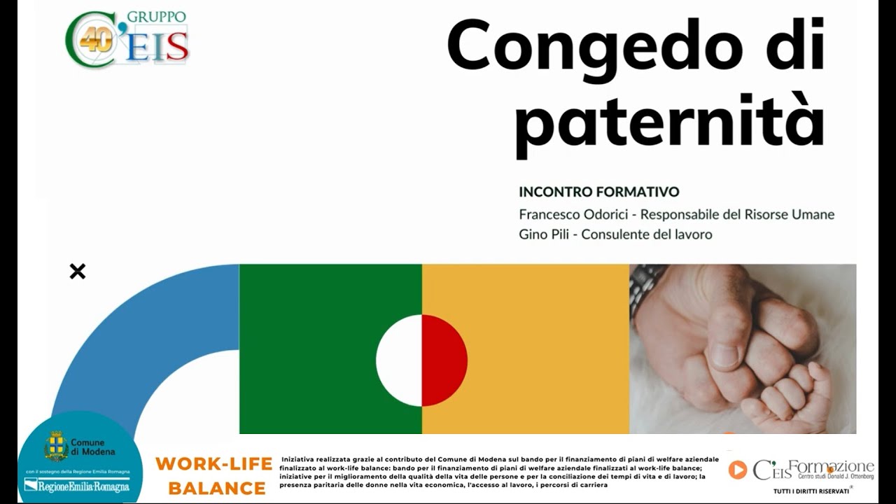 Il congedo di paternità