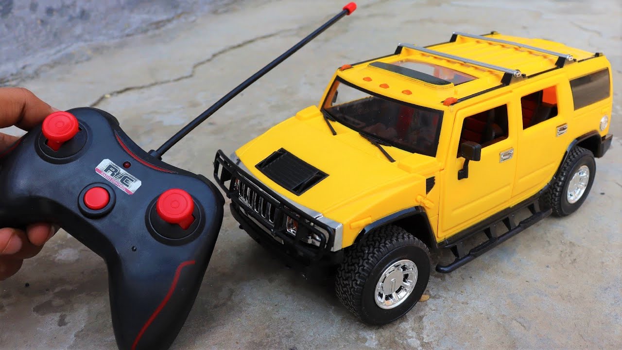 Remote Control Hummer Car - Unboxing & Testing | Shamshad MAKER!!