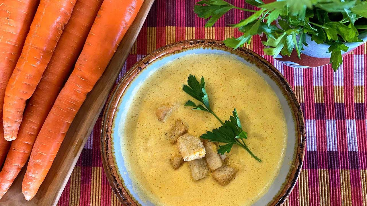Crema de Zanahoria y Apio
