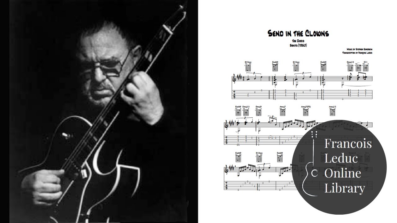 Send in The Clowns - Joe Diorio (Transcription)