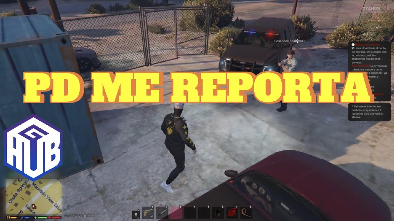 PD me REPORTA por ESCAPE PERFECTO en GTAHUB 2.0