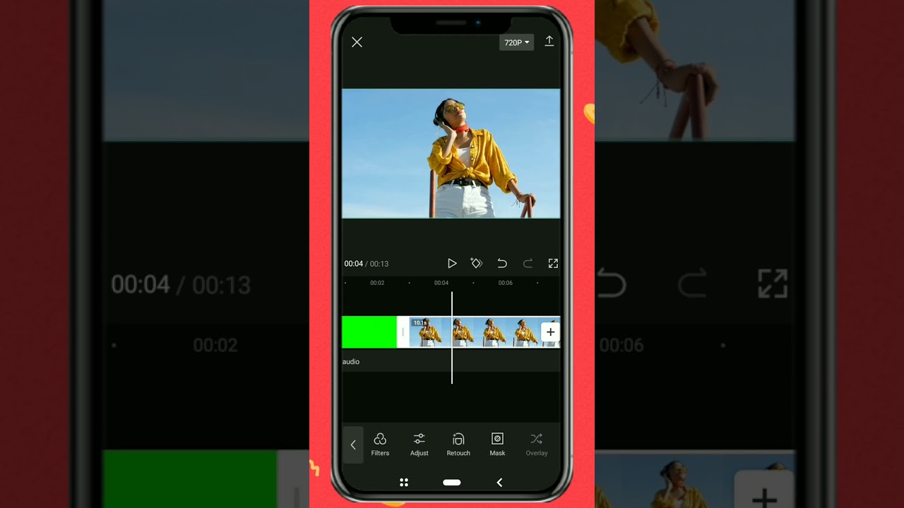How to Make Your Own Green Screen Video on CapCut #shorts #capcut