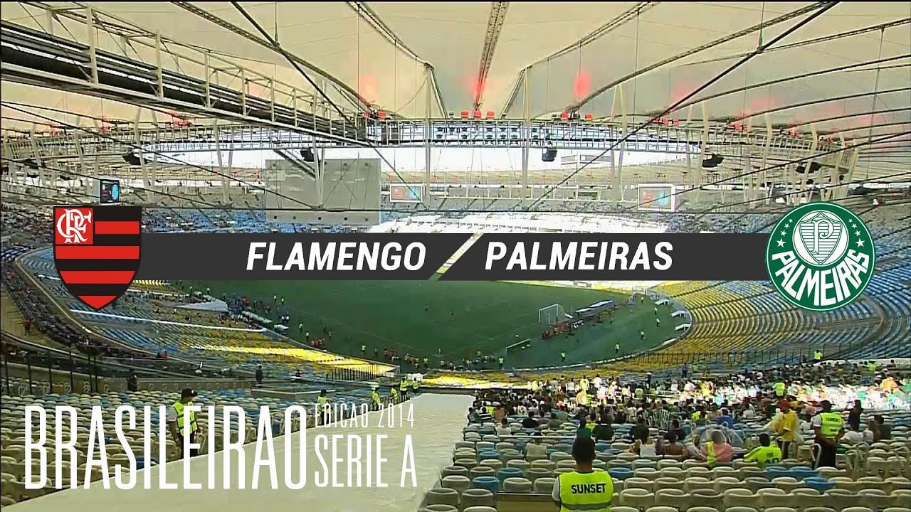 Melhores Momentos - Flamengo 4 x 2 Palmeiras - Brasileirão 2014 - 04/05/2014