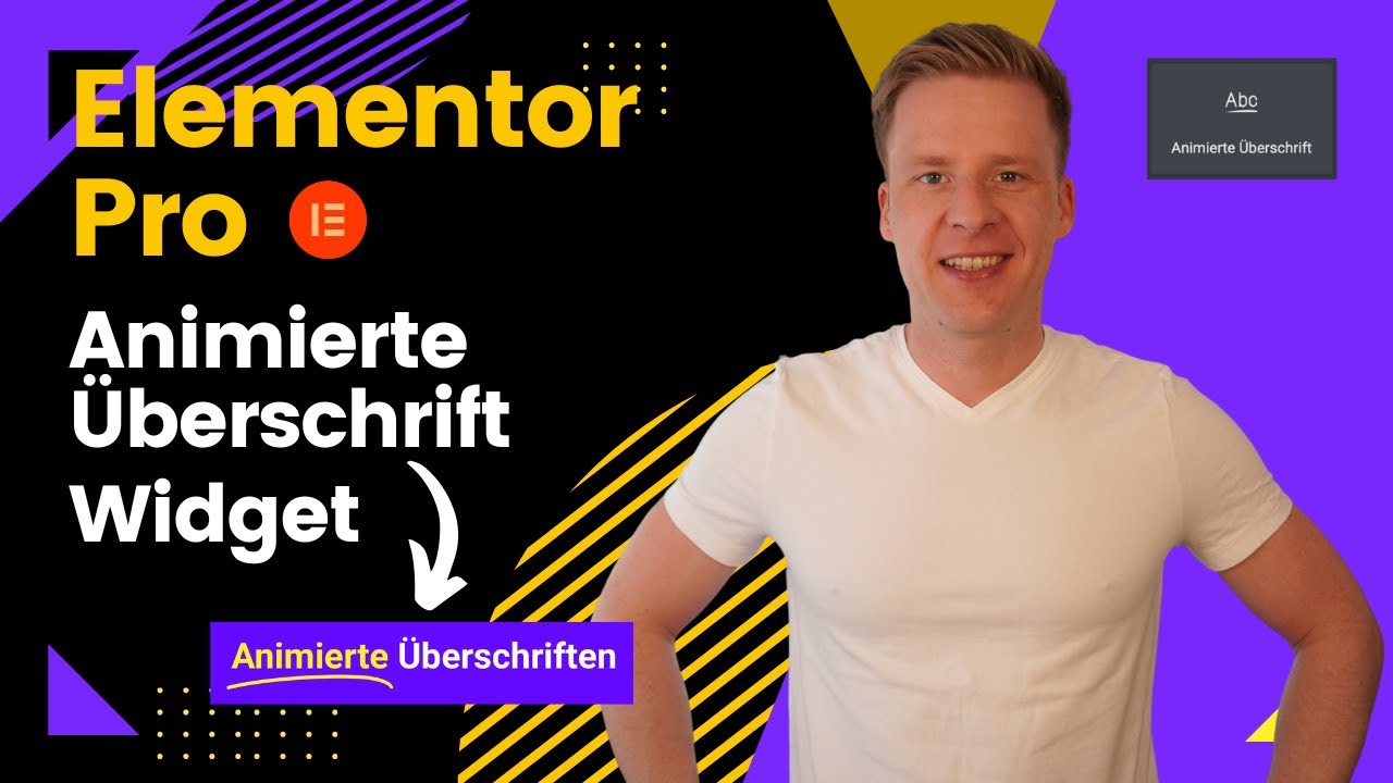Animated Headline Elementor Pro | WordPress Anleitung Deutsch