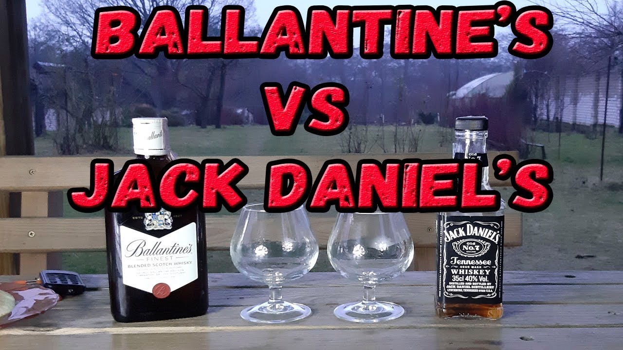 По вашим заявкам :) Ballantine's vs Jack Daniel's
