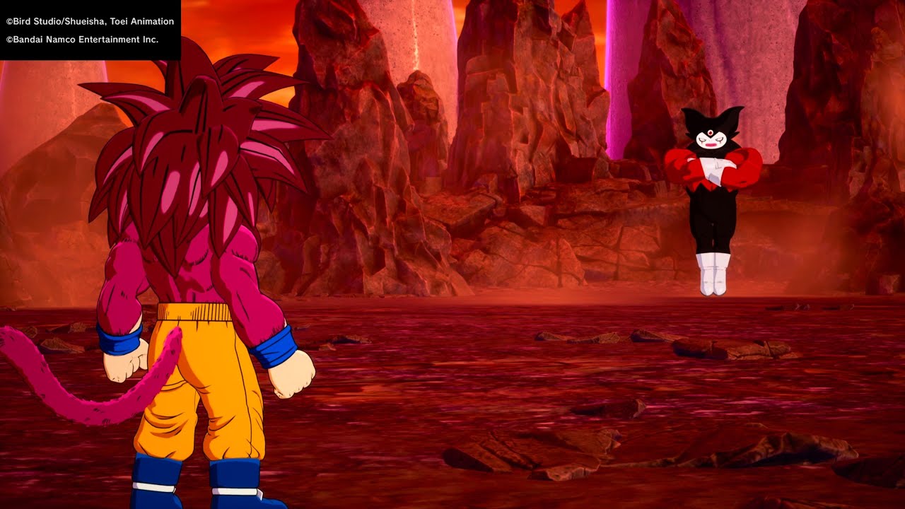SSJ4 Goku (Mini) VS Third Eye Gomah - DRAGON BALL: Sparking! ZERO DLC 3