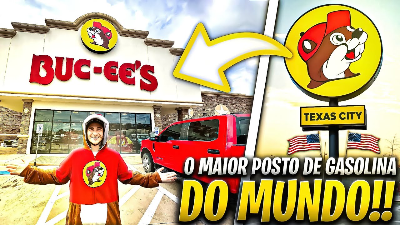 O MAIOR POSTO DE GASOLINA DO MUNDO NO TEXAS - Buc-ee's